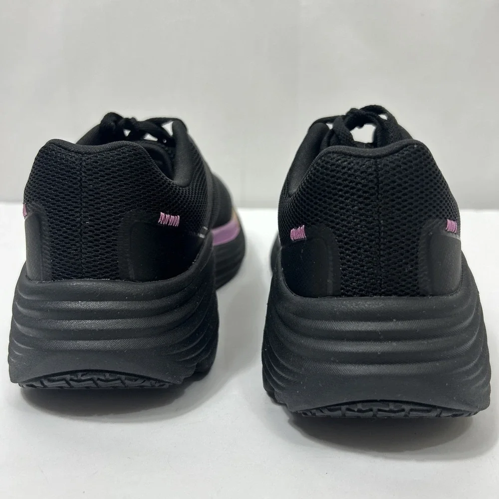 Skechers Max Cushioning Endeavour Sneakers Black Pink Women's Size 9